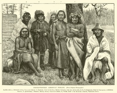Nordwestamerikanische Indianer von English School