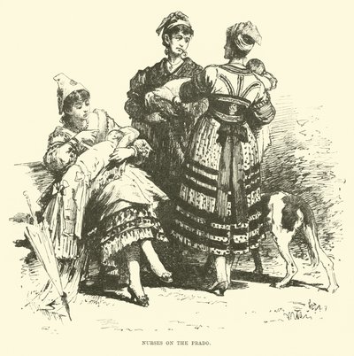 Krankenschwestern auf dem Prado von English School