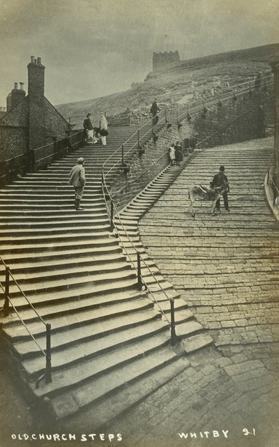 Alte Kirchentreppe, Whitby von English School