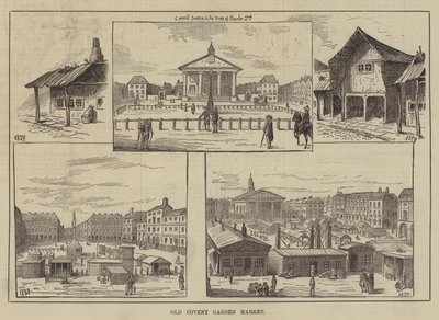Alter Covent Garden Markt von English School