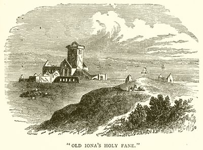 Altes Heiligtum von Iona von English School