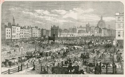 Alter Smithfield-Markt von English School