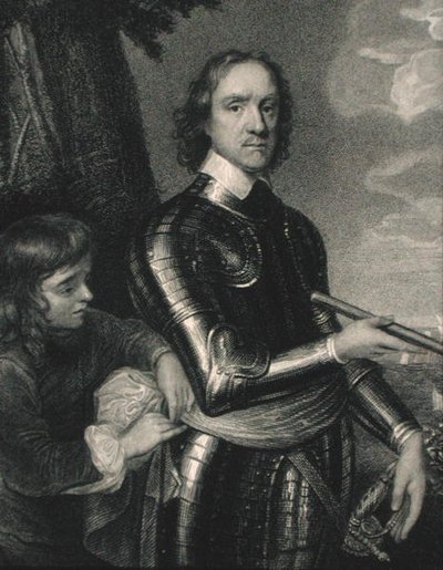 Oliver Cromwell (1599-1658) aus 