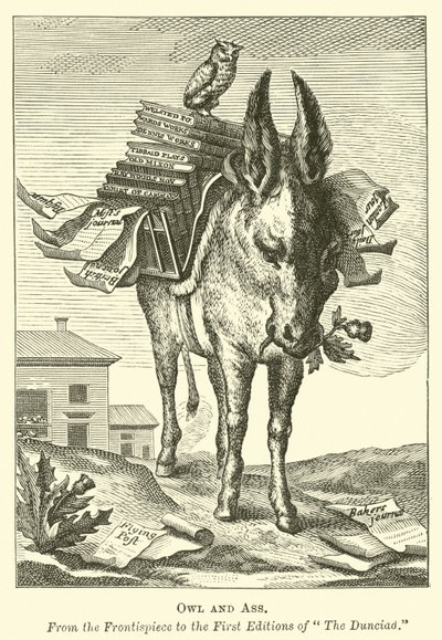 Eule und Esel von English School