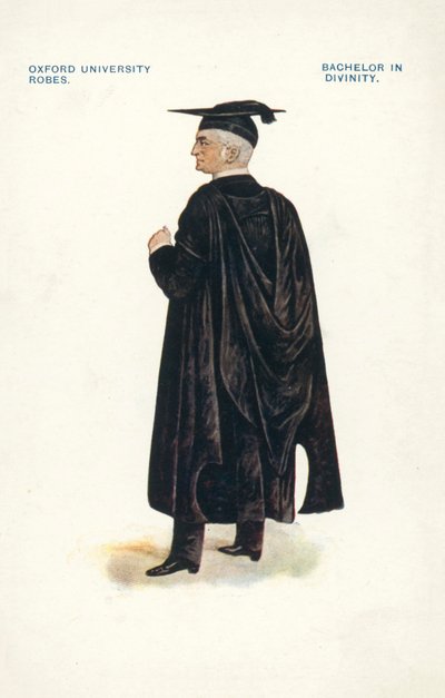 Roben der Universität Oxford: Bachelor in Theologie von English School
