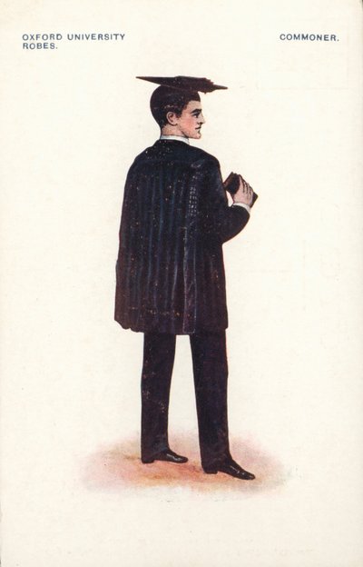 Roben der Universität Oxford - Commoner von English School
