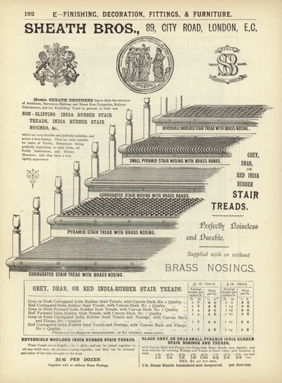 Seite aus The Architects, Surveyors and Engineers Compendium 1892 von English School