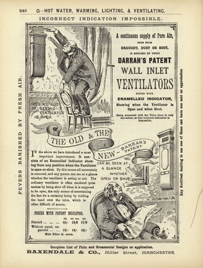 Seite aus The Architects, Surveyors and Engineers Compendium 1892 von English School
