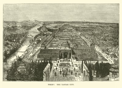 Peking, die Tartarstadt von English School