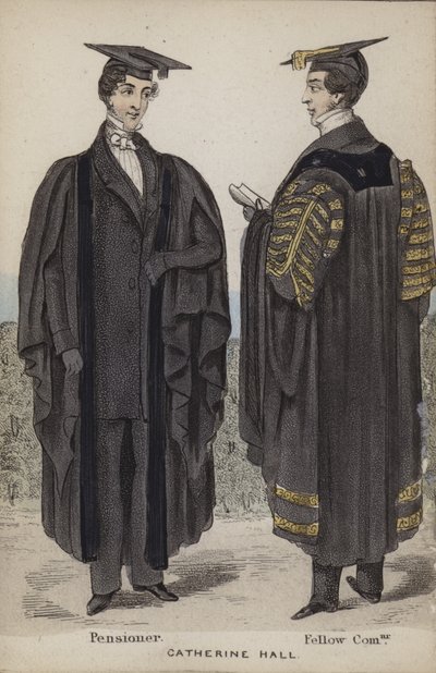 Pensionär, Fellow Commoner, Catherine Hall von English School