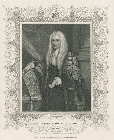 Philip Yorke, 1. Earl of Hardwicke, aus 