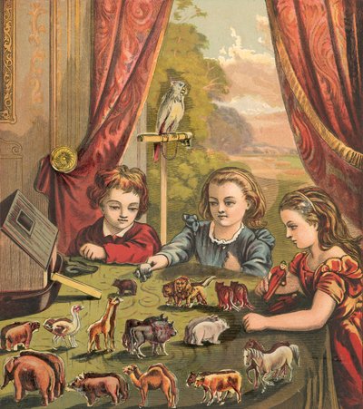 Spielen mit Noahs Arche von English School