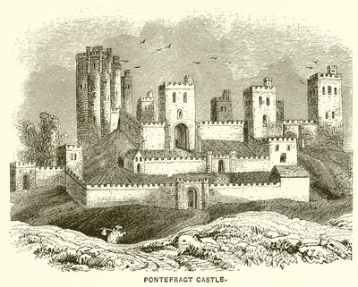 Pontefract Castle von English School