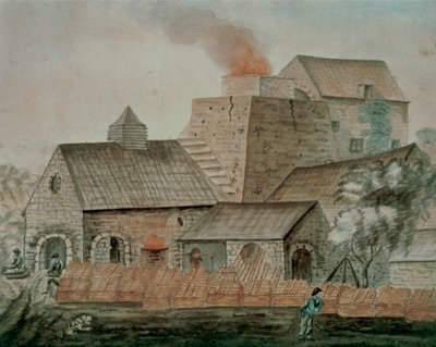 Pontygwaith Eisenwerke von English School
