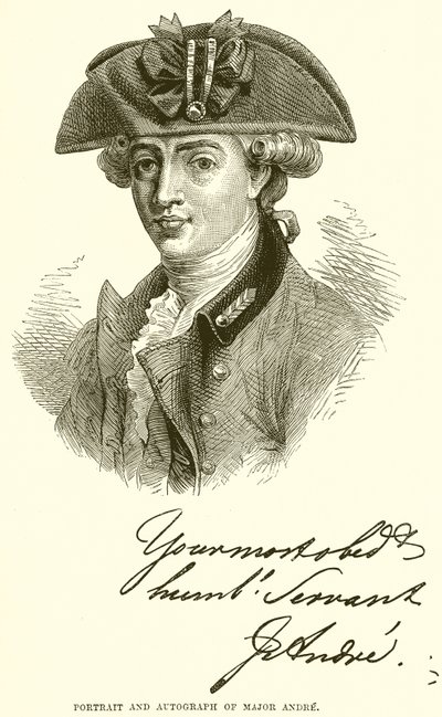 Porträt und Autogramm von Major Andre von English School