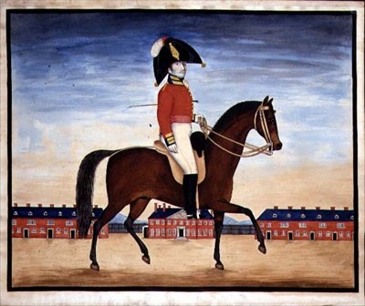 Porträt von Captain William Manfull vom 3. King