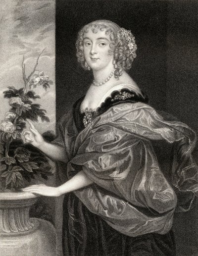 Porträt von Dorothy Sidney, Countess of Sunderland, aus Lodges British Portraits, 1823 von English School
