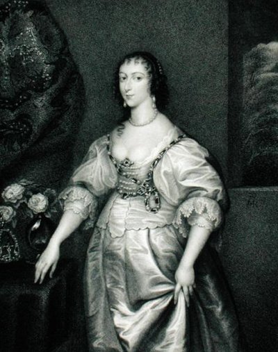 Porträt von Henrietta Maria (1609-69) aus 
