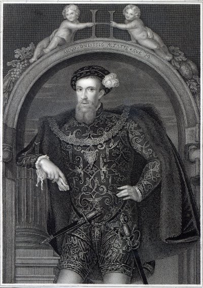 Porträt von Henry Howard (1517-47) Earl of Surrey, aus 