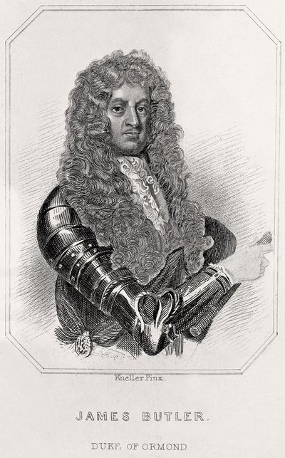 Porträt von James Butler, zweiter Herzog von Ormond, 1835 von English School