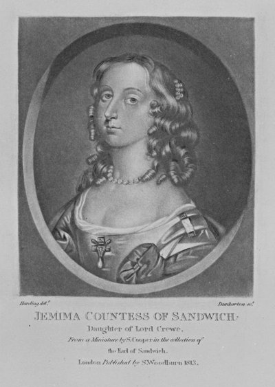 Porträt von Jemima, Gräfin von Sandwich, aus 