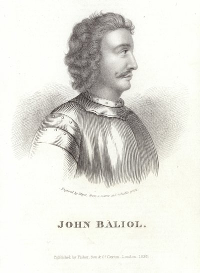 Porträt von John Balliol von English School