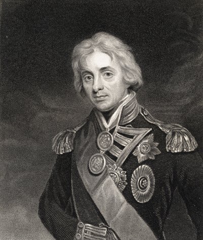 Porträt von Lord Horatio Nelson (1758-1805) von English School