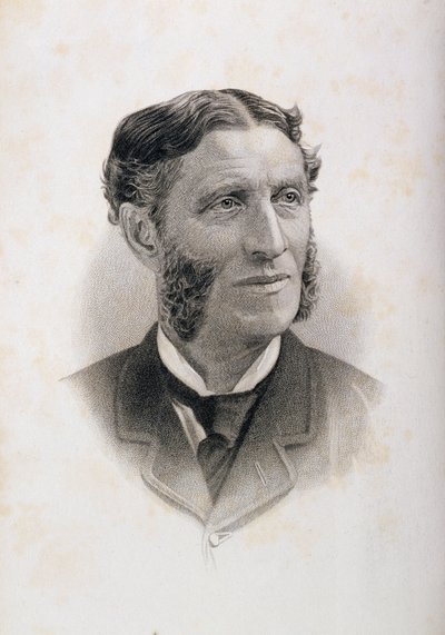 Porträt von Matthew Arnold (1822-88) von English School
