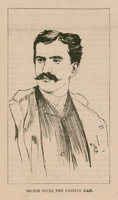 Porträt von Signor Giovanni Succi von English School