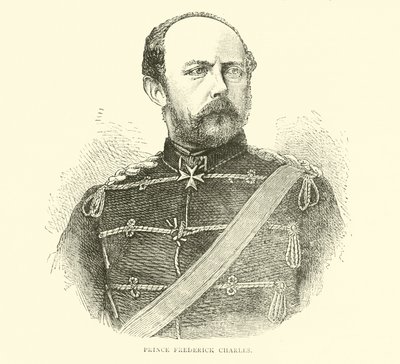 Prinz Friedrich Karl, August 1870 von English School