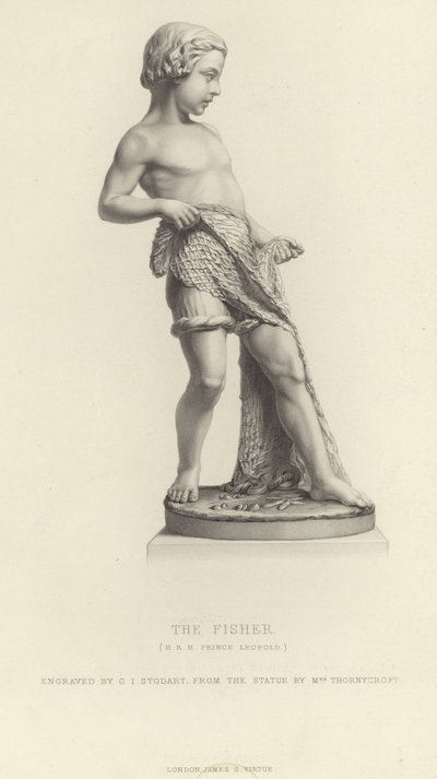 Prinz Leopold als der Fischer von English School