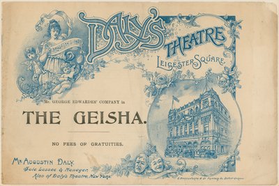 Programmcover für Die Geisha von English School