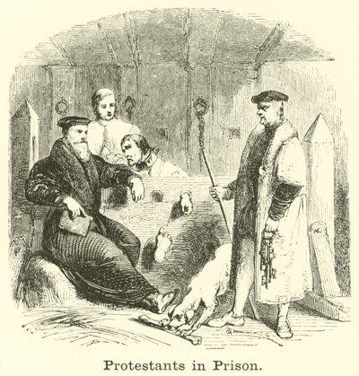 Protestanten im Gefängnis von English School