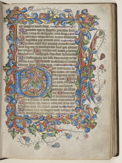 Psalter mit Sarum-Kalender, ca. 1425-75 von English School