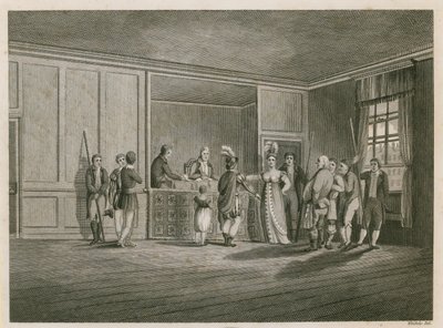 Pye Powder Court, Cloth Fair, West Smithfield, abgehalten im Gasthaus 