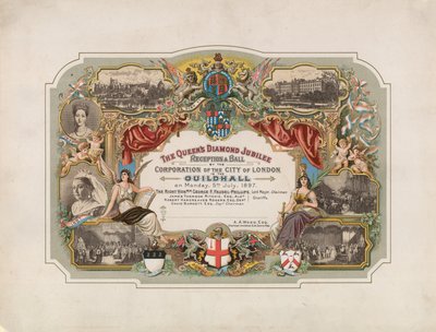 Königin Victorias Diamantenes Jubiläum, Empfangsball der Stadt London von English School