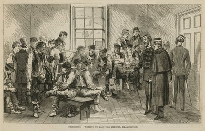Rekrutierung: Warten auf die medizinische Untersuchung von English School