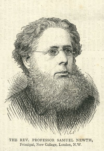 Rev Samuel Newth (1821-98) von English School