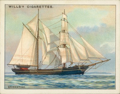 Schiffstypen: Brigantine von English School