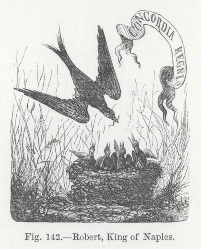 Robert, König von Neapel (Gravur) von English School