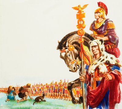 Römische Armee in Britannien von English School