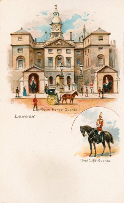 Royal Horse Guards, First Life Guards von English School