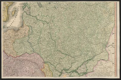 Russland, aus Europa, beschreibt alle Änderungen des Territoriums sowie deren Abweichungen in den Grenzlinien seiner verschiedenen Reiche und Staaten, vereinbart und bestätigt durch den definitiven Vertrag von Paris, 20. November 1815, veröffentlicht 1816 von English School