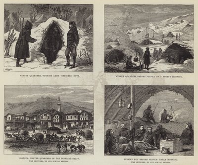 Russisch-Türkischer Krieg (Gravur) von English School