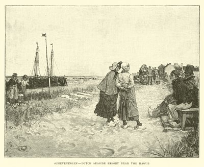 Scheveningen, niederländisches Seebad in der Nähe von Den Haag von English School
