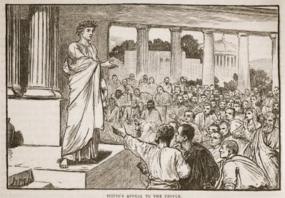 Scipios Appell an das Volk von English School