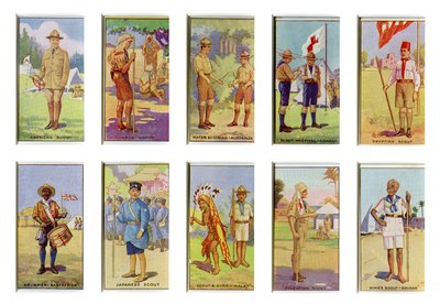 Pfadfinder aus aller Welt, 1923 von English School