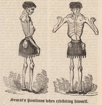 Seurats Positionen bei seiner Ausstellung von English School
