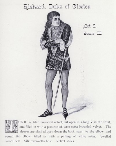 Shakespeares König Richard III: Richard, Herzog von Gloster, Akt I, Szene II von English School