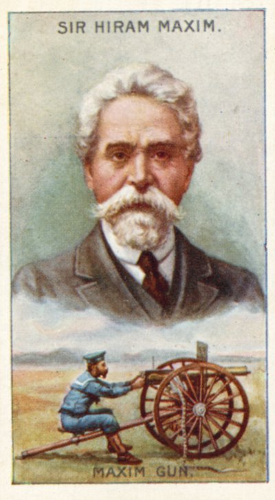 Sir Hiram Maxim, Maxim-Maschinengewehr von English School
